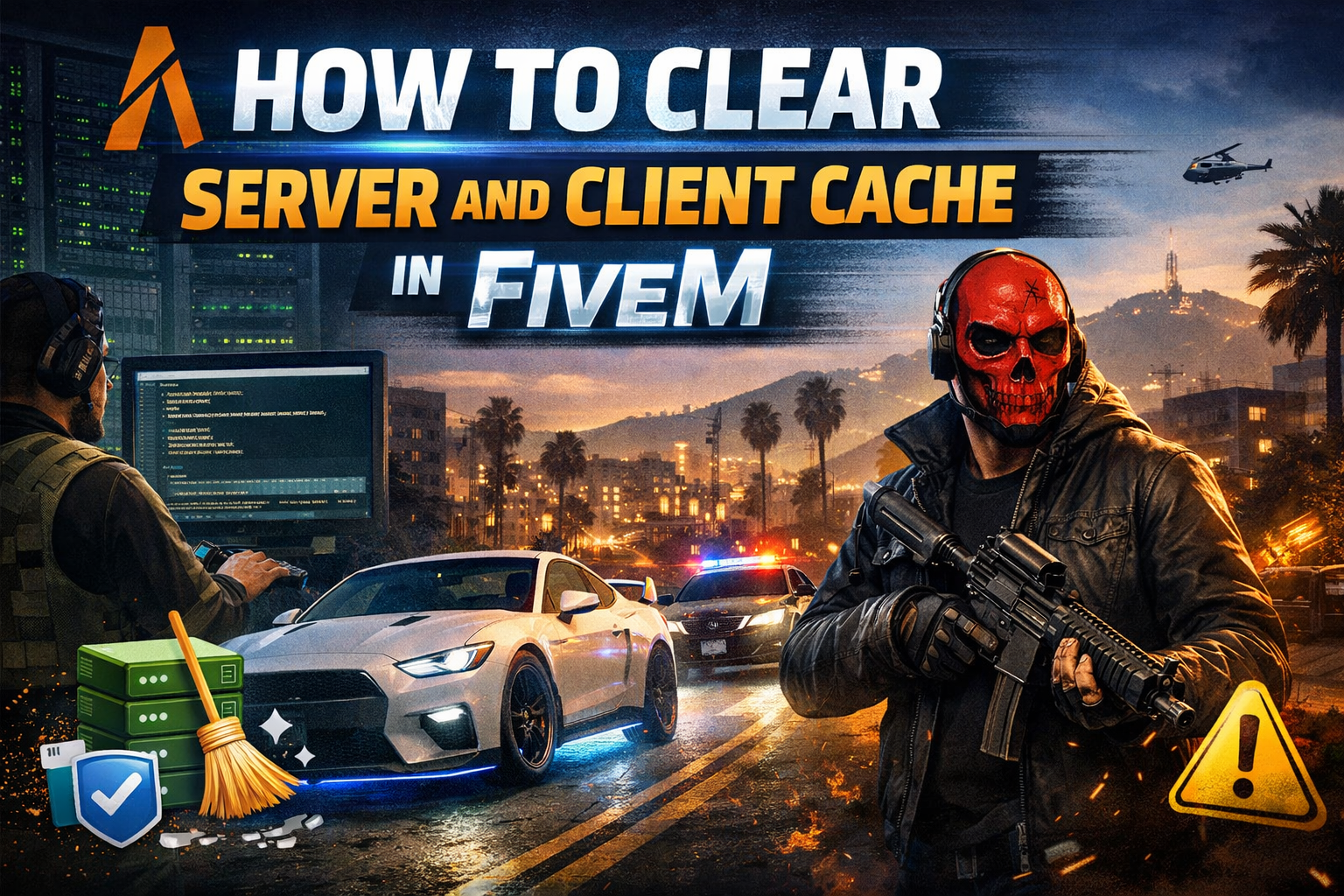 How to Clear Server and Client Cache in FiveM
