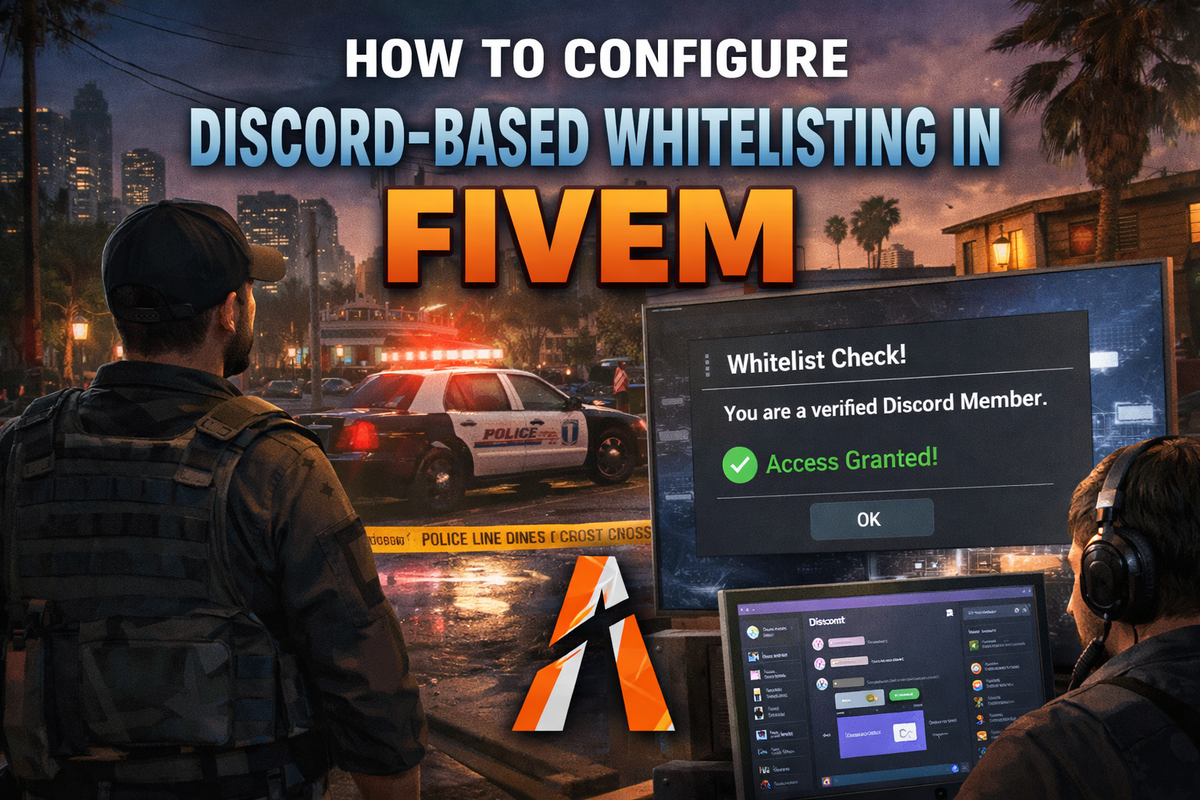 How to Configure Discord-Based Whitelisting in FiveM Delete
