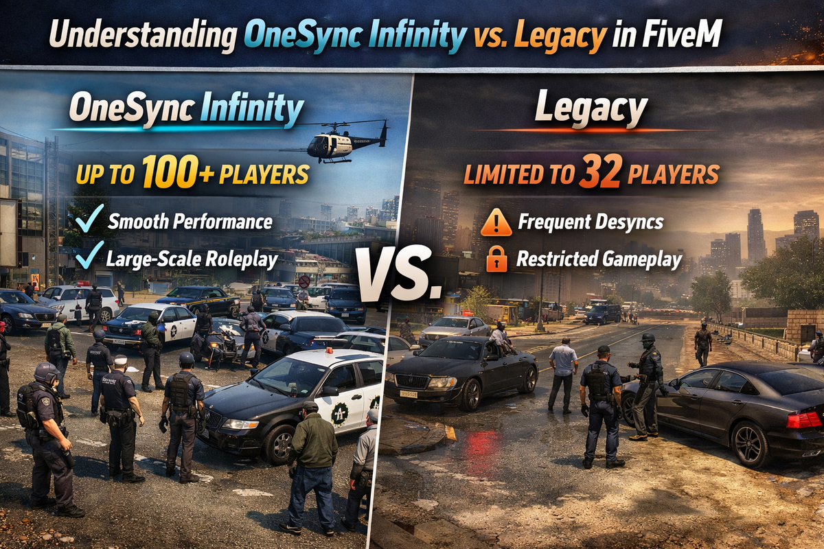 Understanding OneSync Infinity vs. Legacy in FiveM
