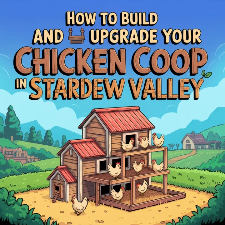 How to Build and Upgrade Your Chicken Coop in Stardew Valley