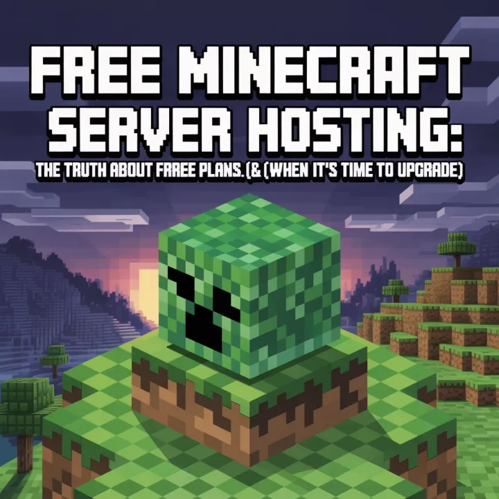 Free Minecraft Server Hosting: The Truth About Free Plans (& When It's Time to Upgrade)