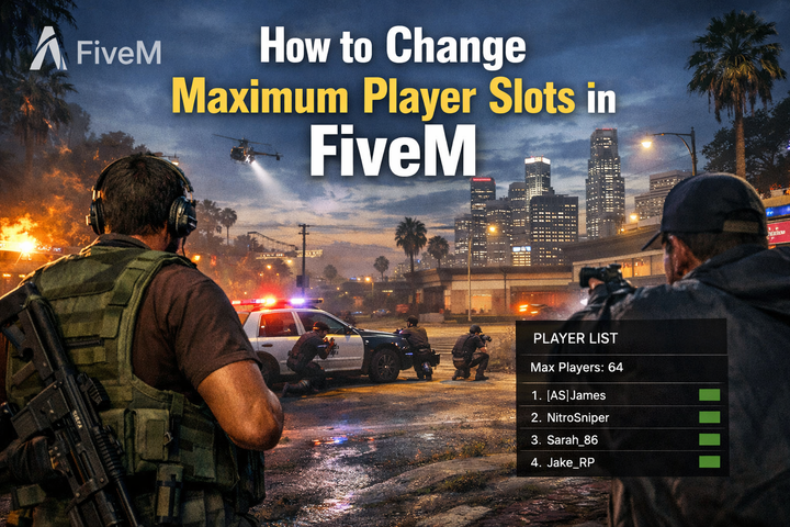 How to Change Maximum Player Slots in FiveM