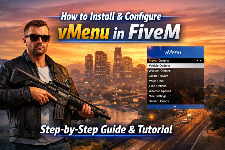 How to Install & Configure vMenu in FiveM