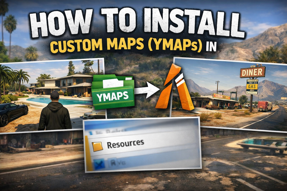 How to Install Custom Maps (YMAPs) in FiveM