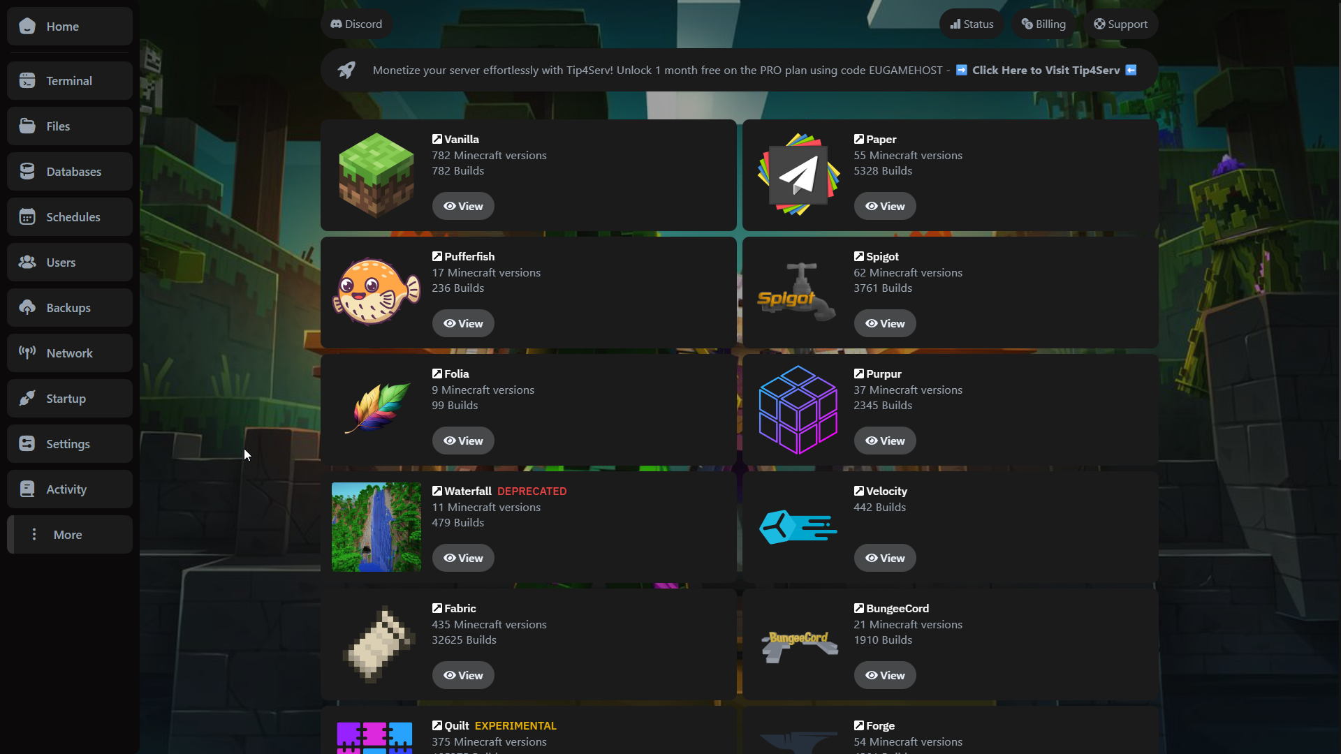 Mod Installer Interface