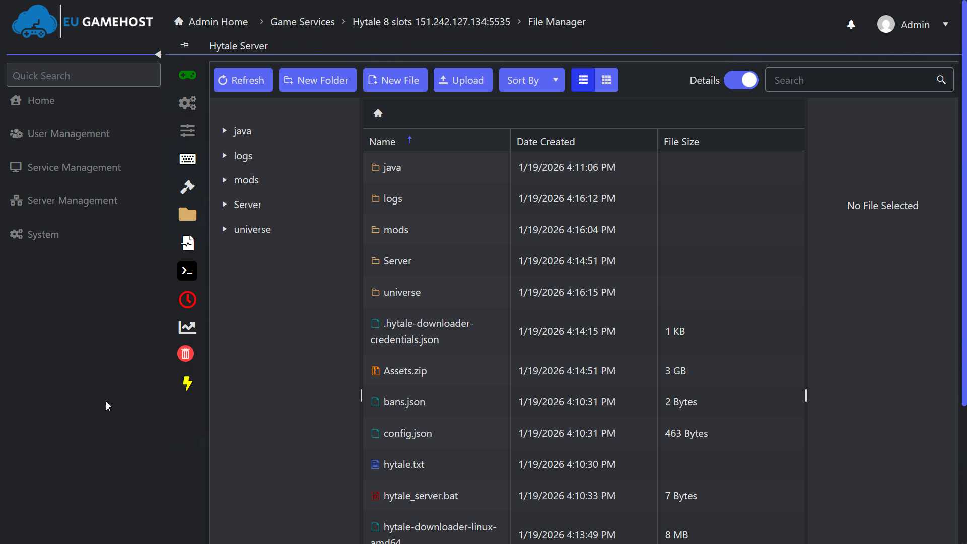 RedM File Manager - Upload Scripts and Resources