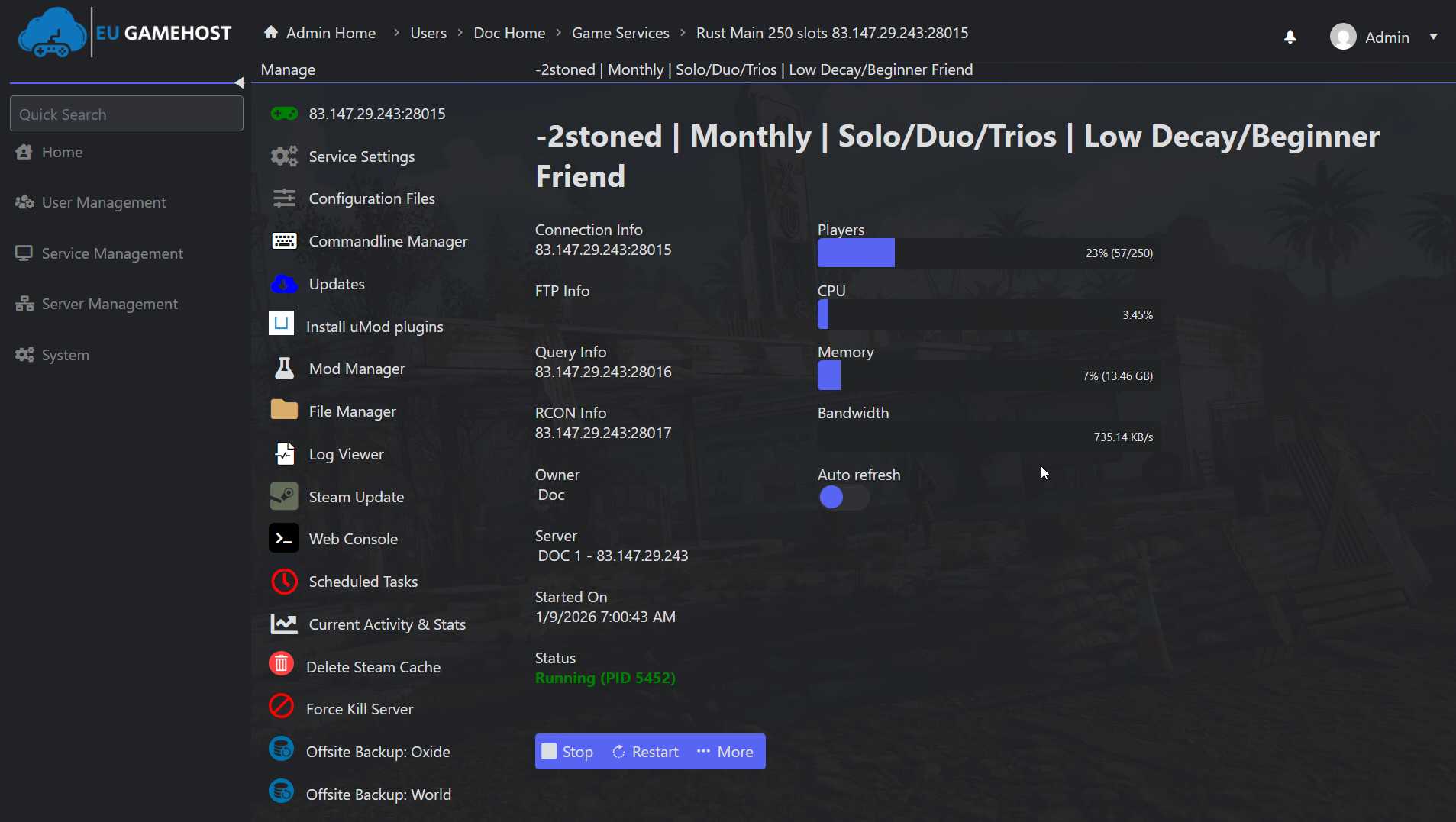 Buy Rust Server Hosting | Rent Rust Servers