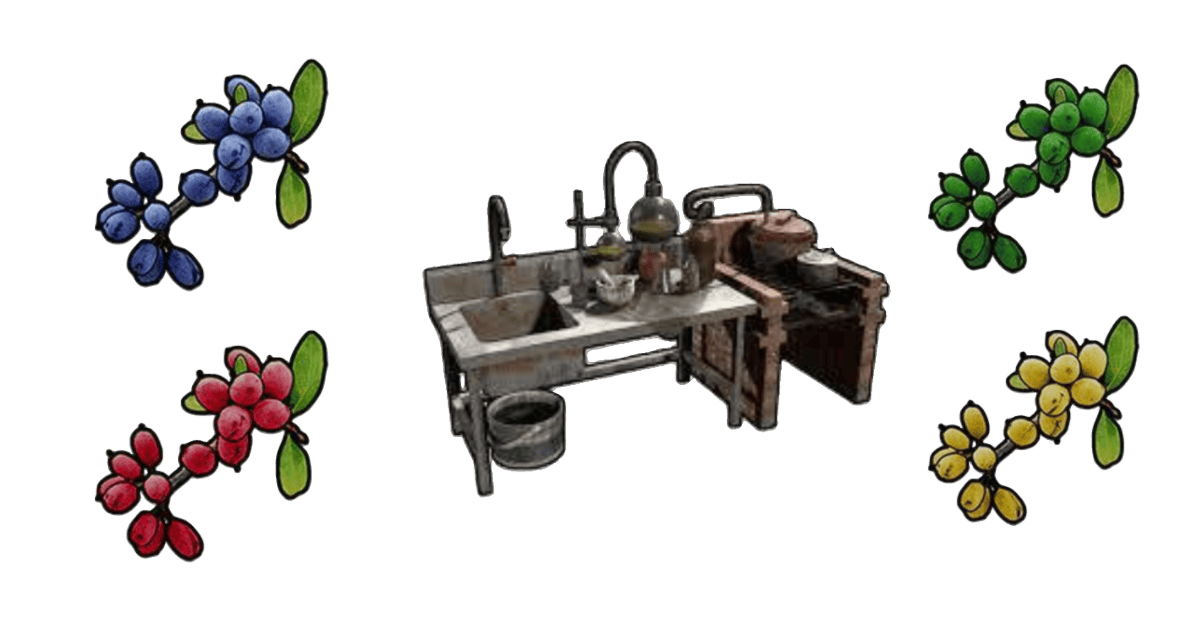 Rust Mixing Table