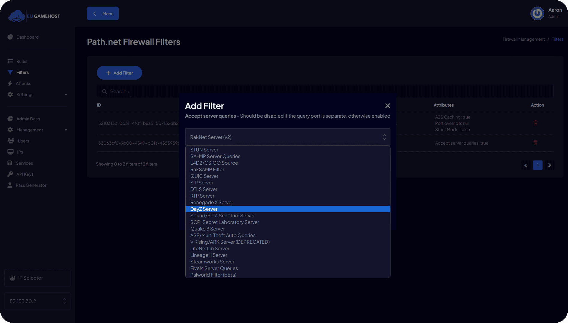 UK Colocation firewall manager